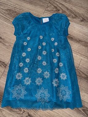 Hanna Andersson Disney Elsa dress 110 5